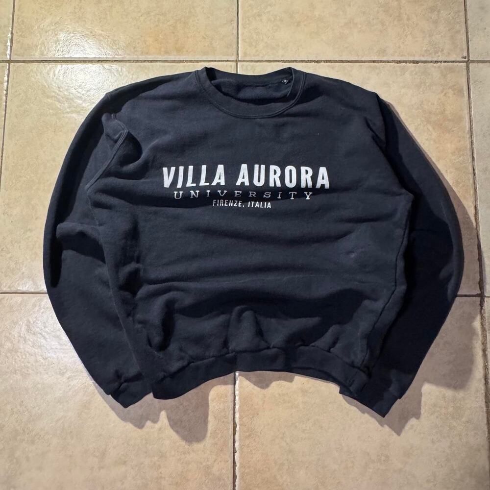 Black vintage 90s villa aurora Crewneck Size M in Womens